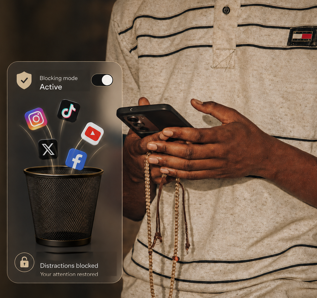 Remove distractions